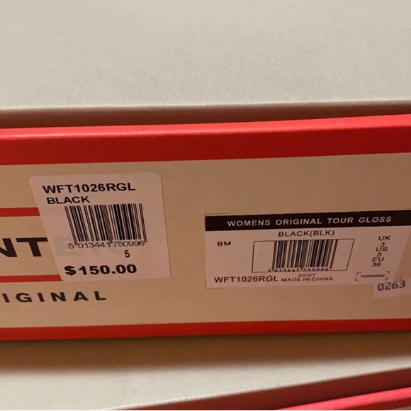 Hunter Original Tour Gloss Boots  Black  NWT Size 5 - Picture 5 of 5